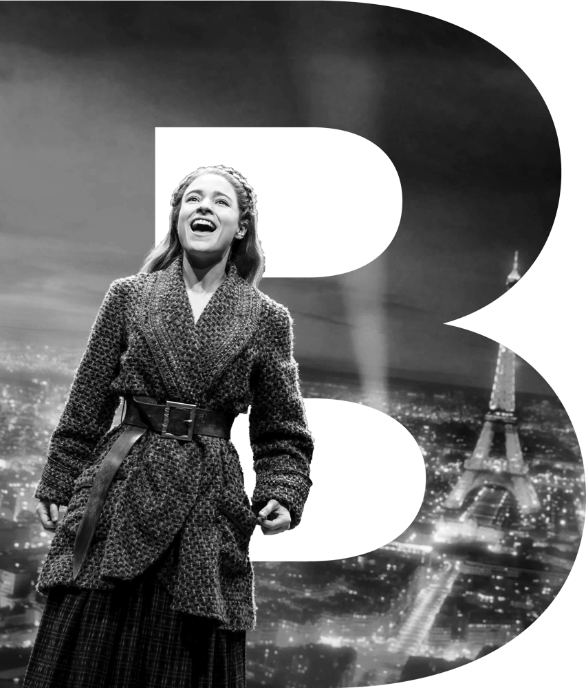 Christy Altomare as Anastasia in the Broadway adaption of the Romanov story