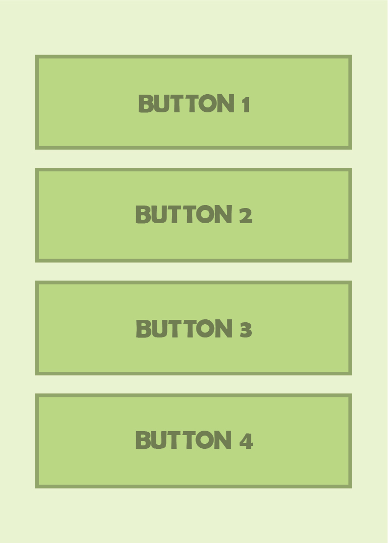 a set of simple web buttons