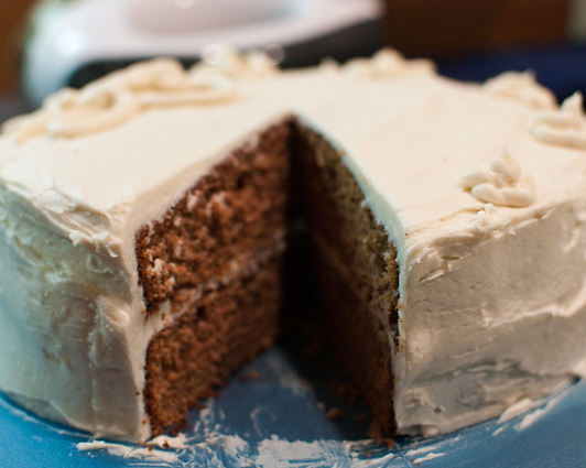 a delicious spice cake