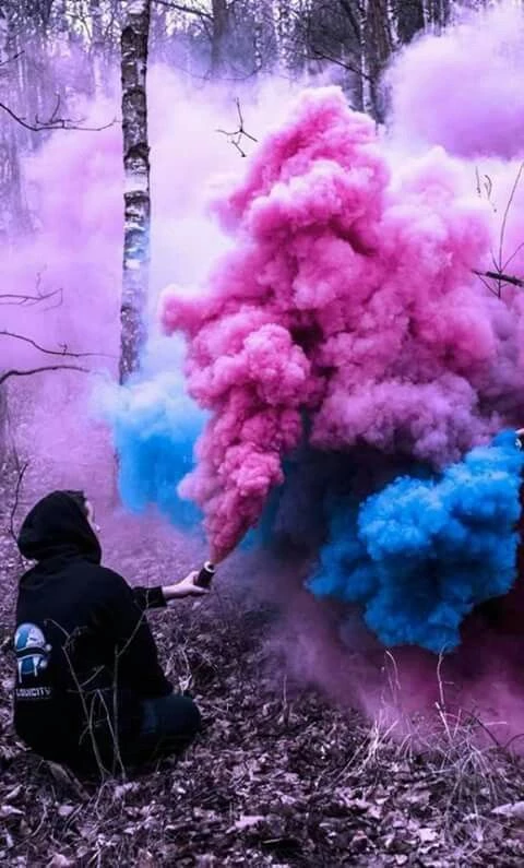 color smoke image